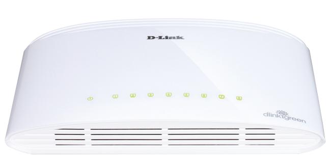 DGS-1008D | D-Link 8-Port 10/ 100/ 1000Mbps Gigabit Ethernet Unmanaged Desktop Switch