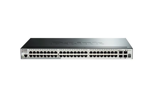 DGS-1510-52 | D-Link 38.4W 52-Port 10/100/1000Base-T Layer-3 Managed Stackable Gigabit Ethernet Switch Rack-Mountable