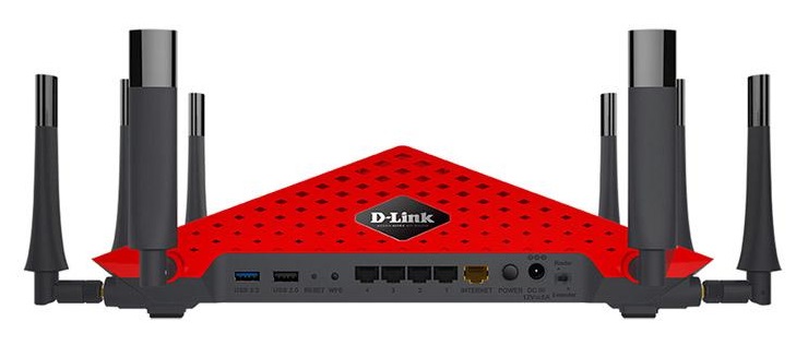 DIR-895L/R | D-Link 4-Port 2.4/5GHz 5332Mbps Gigabit Ethernet 802.11b/a/g/n/ac Ultra Wireless Router