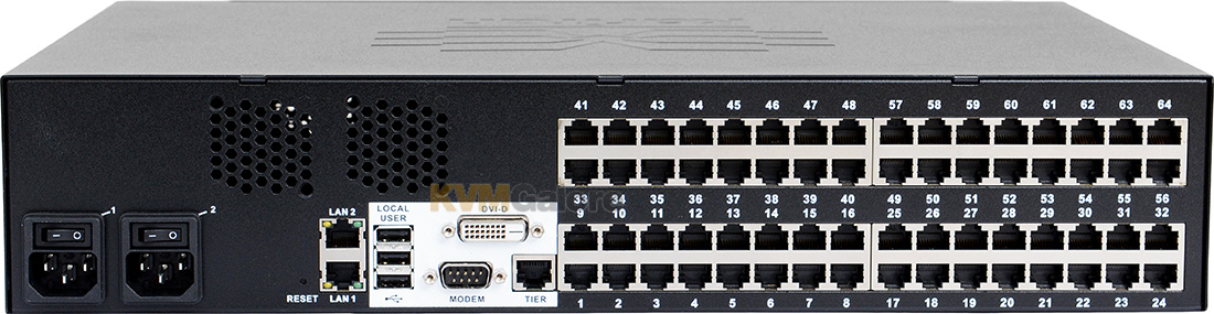 DKX3-464 | Raritan Dominion DKX3-464 KVM Switch 64-Ports Rack-mountable