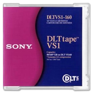 DLTVS160 | Sony DLTtape VS1 Tape Cartridge - DLT DLTtape VS1 - 80GB (Native) / 160GB (Compressed) - 1 Pack