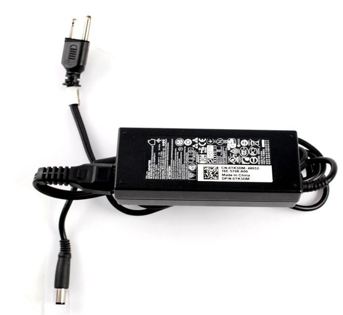 DQ3T6XF | Dell 90-Watts 19Volt AC Adapter without Power Cable for Inspiron Latitude E-Family Laptops