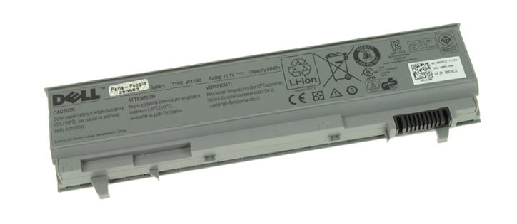 DR9F8 | Dell 6-Cell 60WHr Lithium-Ion Battery for Latitude E6410 E6510 Laptops Precision M4500 Mobile WorkStations