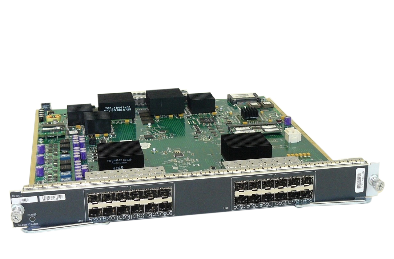 DS-X9124 | Cisco 24-Port Fibre Channel Switching Module 24 X Gigabit Ethernet