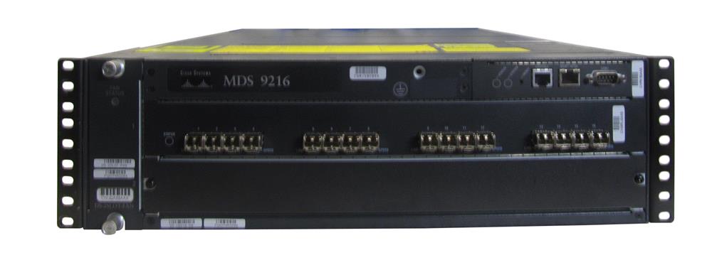 DSC9216K9 | Cisco 16-Port Fibre Channel + 1-Slot Modular Switch