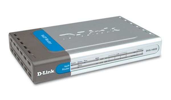 DVG-G1402S | D-Link 4-Port Wireless Broadband 802.11g VoIP Router