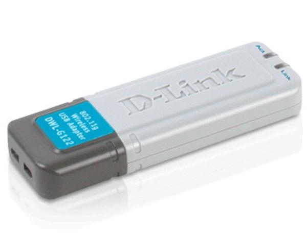 DWL-G122 | D-Link 2.4GHz 802.11g High Speed Wireless USB Adapter