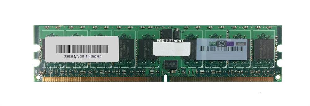 DY655AR | HP 1GB DDR2-400MHz PC2-3200 ECC Registered CL3 240-Pin DIMM 1.8V Single Rank Memory Module