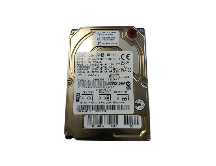 DYKA-22160 | IBM 2GB 4200RPM ATA 3 2.5-inch Hard Drive for ThinkPad 380D