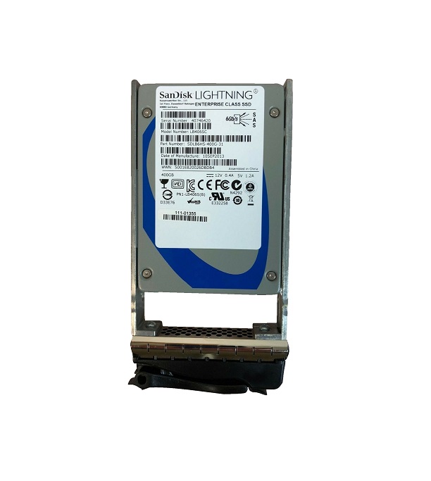 E-X4057A-R6 | NetApp SanDisk Enterprise 400GB SAS 6Gb/s 2.5-inch Solid State Drive for E-Series