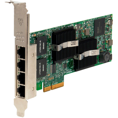 E66339 | Dell Pro/1000 VT Quad Port PCI-E LP Server Adapter
