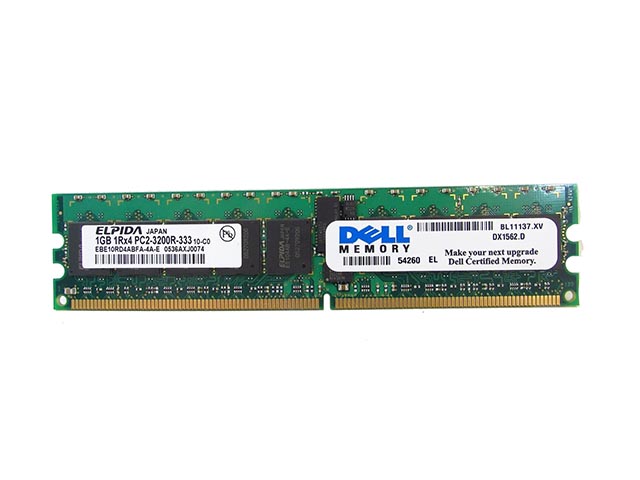 EBE10RD4ABFA-4A-E/2G | Elpida 2GB PC2-3200R Memory Module (1 X 2GB)