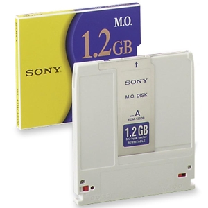 EDM1200B | Sony 5.25 Magneto Optical Media - Rewritable - 1.2GB - 5.25 - 2x