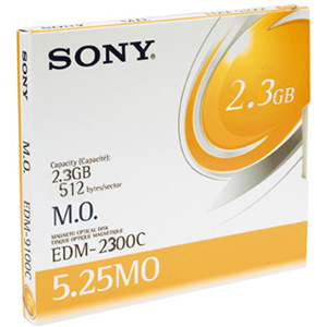 EDM2300 | Sony 2.3GB Rewritable 5.25-inch Magneto Optical Media