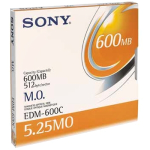 EDM600 | Sony  Magneto Optical Media - 600 MB