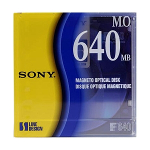 EDM640 | Sony 3.5 Rewritable Magneto Optical Media - Rewritable - 640MB - 3.5