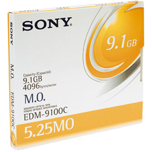EDM9100 | Sony  Magneto Optical Media - 9.1 GB - 5.25 - 14x