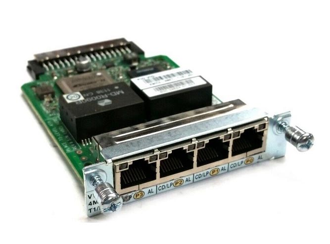EHWIC-4ESG-P | Cisco 4-Ports Gigabit POE Plug-in Ethernet Switch Module