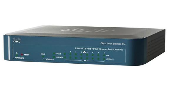 ESW-520-8P-K9 | Cisco ESW-520-8P Fast Ethernet Switch