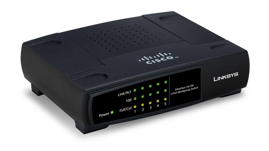 EZXS55W | Linksys EtherFast 10/100 5-Port Auto Sensing Switch