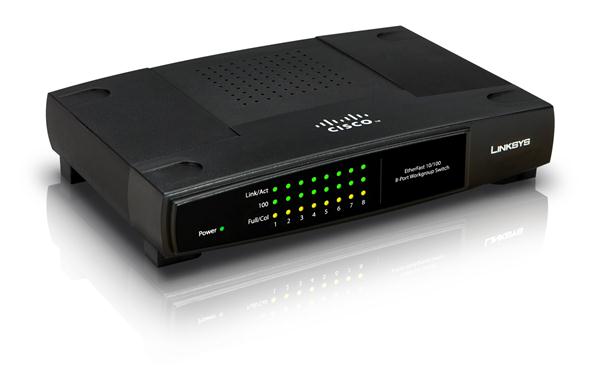 EZXS88W | Linksys EtherFast 8-Port 10/100 Workgroup Switch