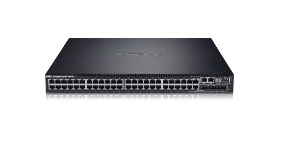 F2H9J | Dell PowerConnect 7048P 48-Ports 4x SFP Port L3 Managed PoE Gigabit Switch