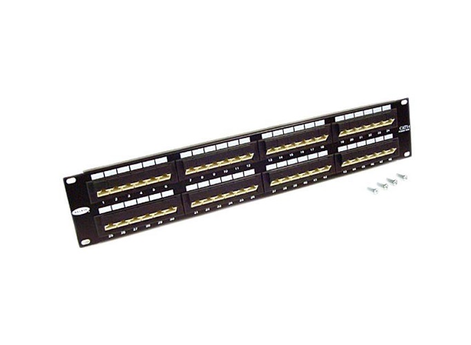 F4P338-48-AB5 | Belkin 48-Port Cat5 Patch Panel