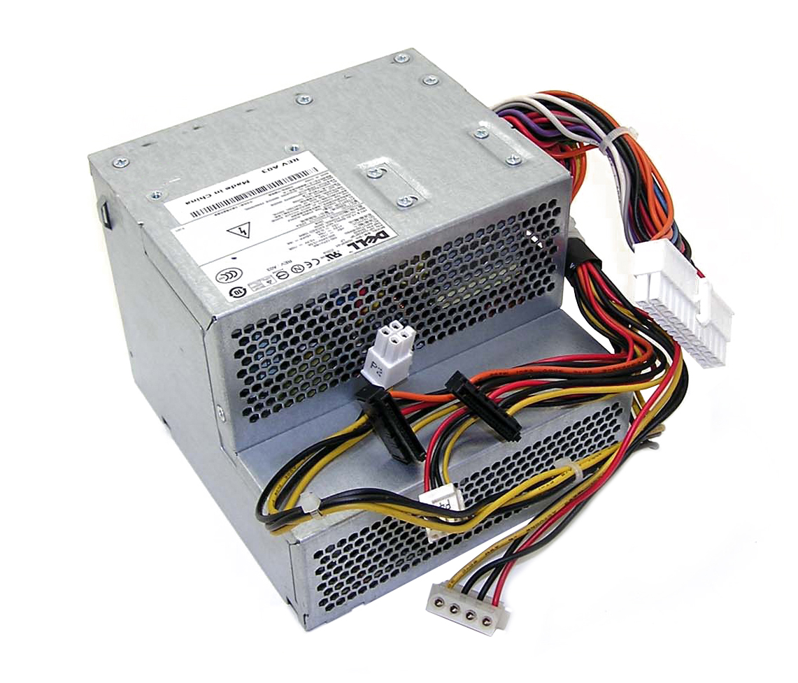F5114 | Dell 280-Watts Power Supply for Optiplex 330/ 740/ 745/ 755 / Dimension C521