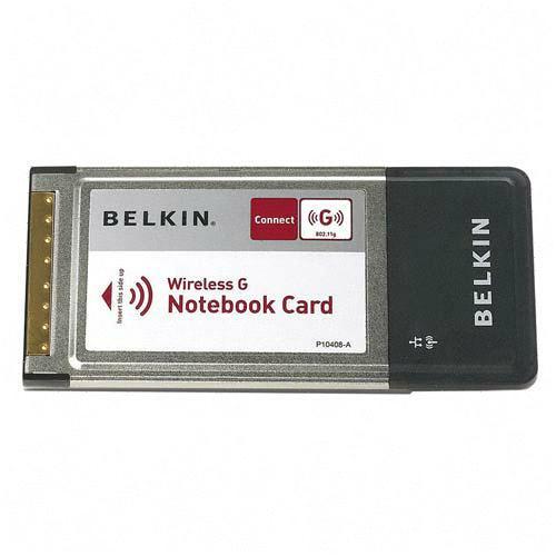 F5D701006 | Belkin Wireless G Notebook Card Network Adapter Cardbus 802.11g