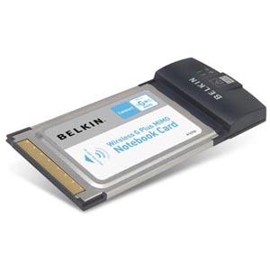 F5D9010 | Belkin 54Mbps 802.11g MIMO Wireless LAN CardBus PCMCIA Adapter F5D9010 | Belkin 54Mbps 802.11g MIMO Wireless LAN CardBus PCMCIA Adapter