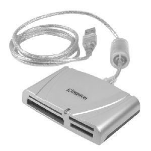 FCR-HS215/1 | Kingston Hi-Speed 15-inch USB 2 Microdrive Secure Digital Flash Card Reader