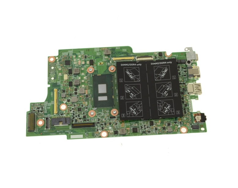 FF2FN | Dell Motherboard with Intel i7-7500U 2.7GHz CPU for Inspiron 7378 Laptop