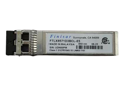 FTLX8571D3BCL-E5 | Finisar 10GB Shortwave Multirate 850NM Shortwave 300M SFP+ Transceiver