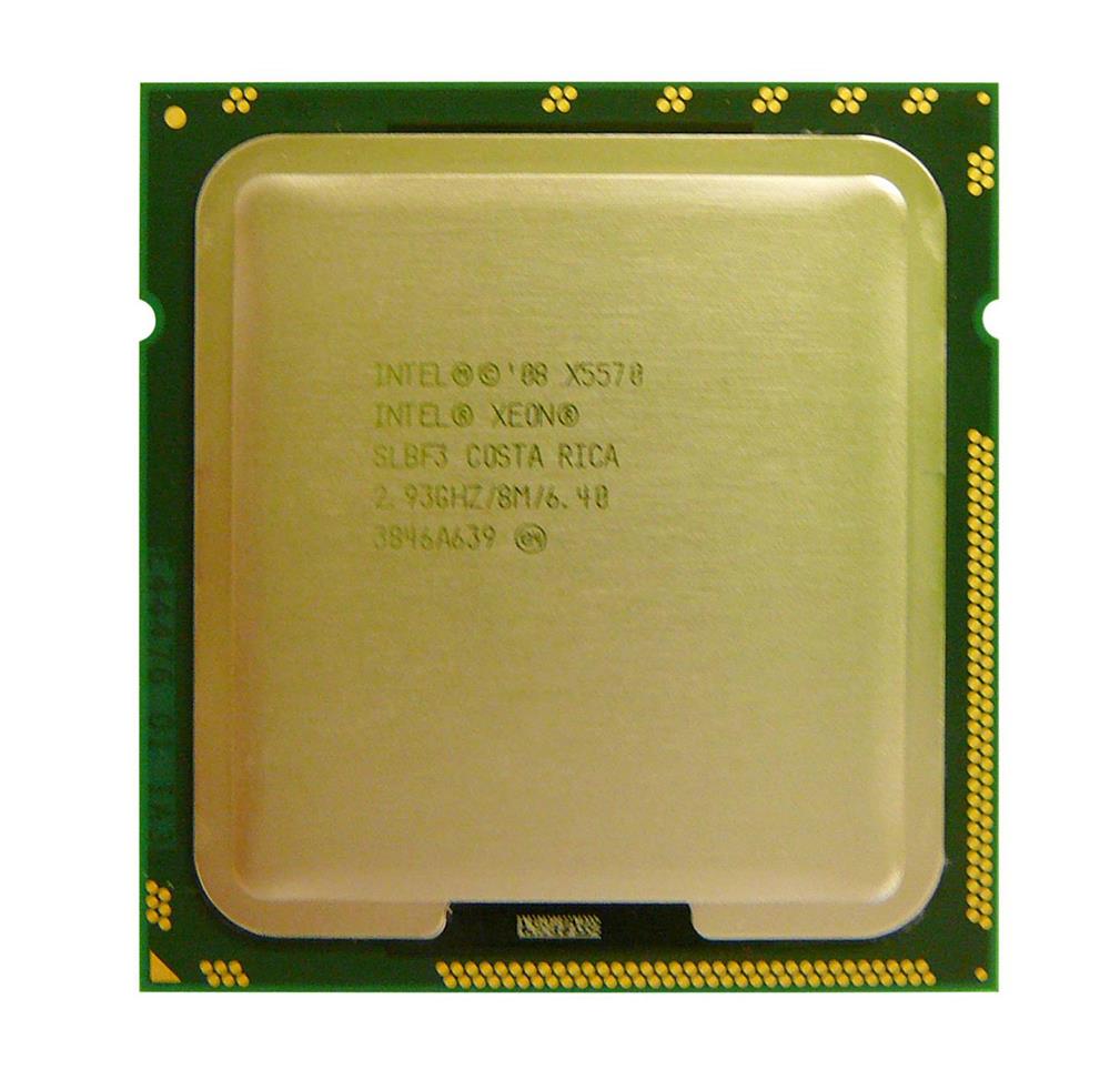 FVG74 | Dell 2.93GHz 6.40GT/s QPI 8MB L3 Cache Intel Xeon X5570 Quad Core Processor