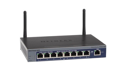 FVS318N-100NAS | NETGEAR ProSAFE FVS318N 8-Port Wireless Gigabit VPN Firewall