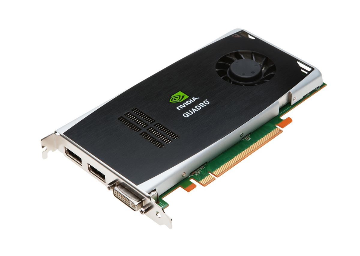 FY946ET | HP Nvidia Quadro FX1800 PCI-Express x16 768MB GDDR3 400MHz (1 x DVI-I 2 X DisplayPort) Video Graphics Card