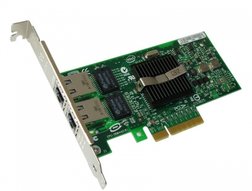 G174P | Dell Dual Port PCI Express Gigabit Board Network Card with Standard Bracket