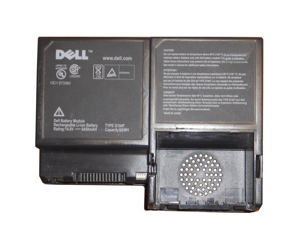 G1947 | Dell 12-Cell 6600mAh Battery for Inspiron 9100 XPS