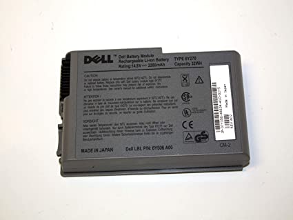 G2053 | Dell Lithium-Ion Battery for Latitude D500/D505/D510/D600/D610 Inspiron 500M/510M/600M