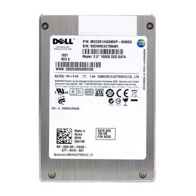 G613R | Dell EqualLogic 100GB 2.5-inch SATA Internal Solid State Drive