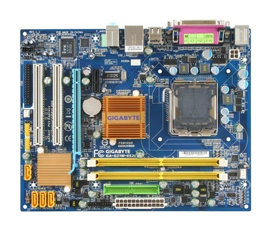 GA-G31M-ES2L | Gigabyte Intel G31 Express/ICH7 DDR2 2-Slot System Board (Motherboard) Socket LGA775