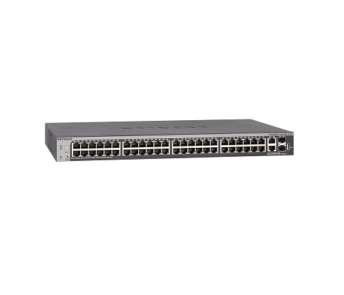 GS752TX-100NES | Netgear 52-Port x 10/100/1000Base-T Rack-Mountable Gigabit Ethernet Switch