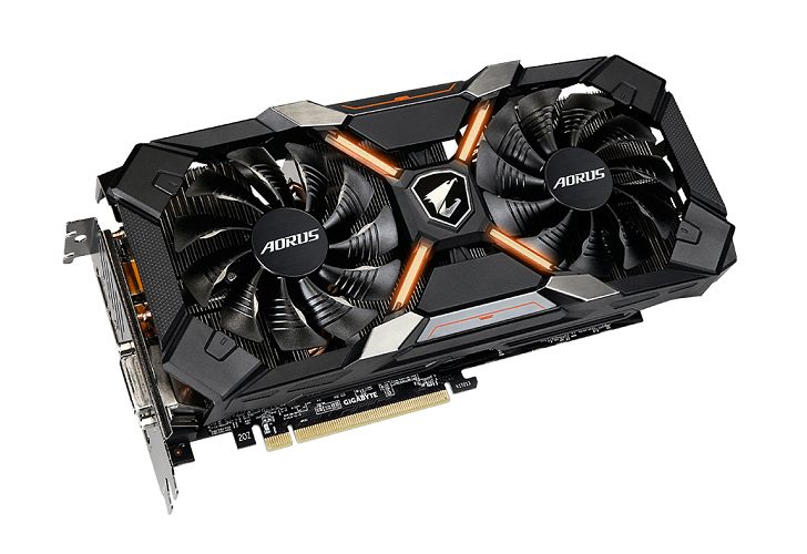 GV-RX580XTRAORUS-8GD | Gigabyte AORUS Radeon RX580 XTR 8GB GDDR5 256-Bit PCI-Express3.0 x16 HMDI Graphics Card