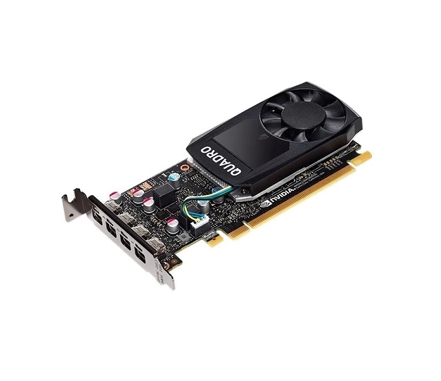 H9CK5 | Dell nVidia Quadro P620 2GB DDR5 4x Mini DisplayPort Graphics Card
