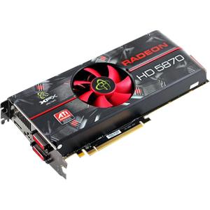 HD-587X-ZNFV | XFX Radeon HD5870 1GB DDR5 2DVI/HDMI/DisplayPort PCI-Express Video Graphics Card w/ AVP