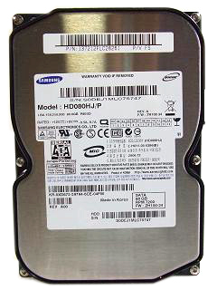 HD080HJP | Samsung 80GB 7200RPM 8MB Cache SATA 3Gb/s 3.5-inch Hard Drive