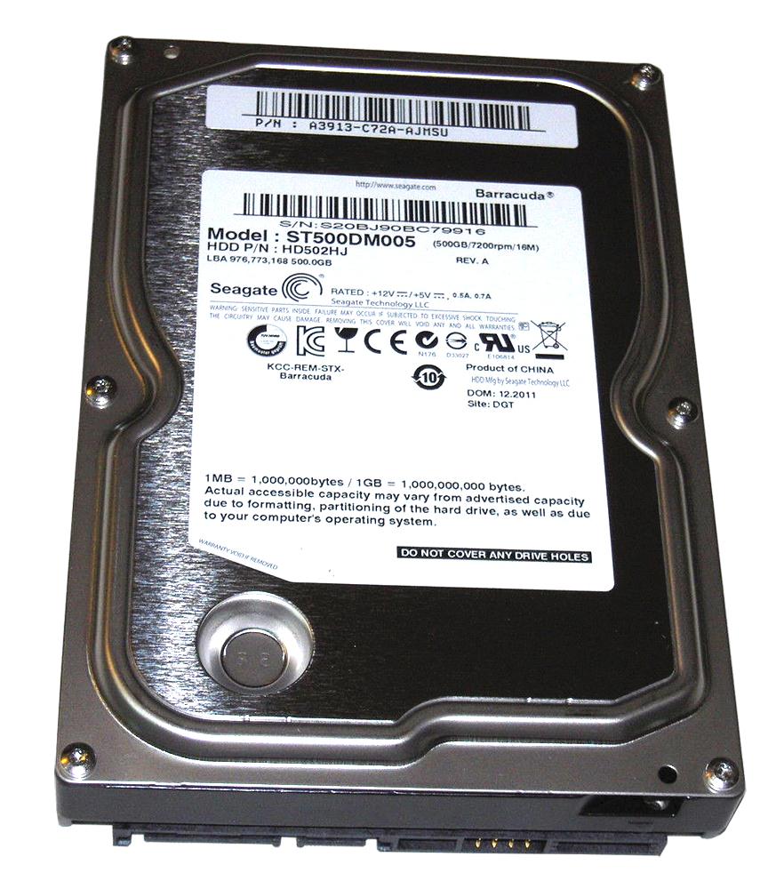 HD502HJ | Samsung 500GB 7200RPM SATA Gbps 3.5 16MB Cache Spinpoint Hard Drive