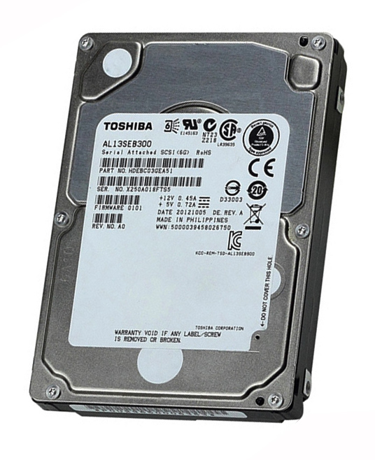 HDEBC03GEA51 | Toshiba 300GB 10000RPM 64MB Cache SAS 6Gb/s 2.5-inch Hard Drive