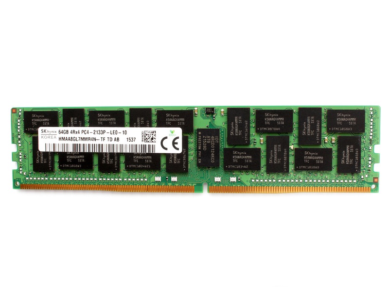 HMAA8GL7MMR4N-TF | Hynix 64GB (1X64GB) 2133MHz PC4-17000 CL15 ECC Load-Reduced Quad Rank 1.2V DDR4 SDRAM 288-Pin LRDIMM Memory Module for Server