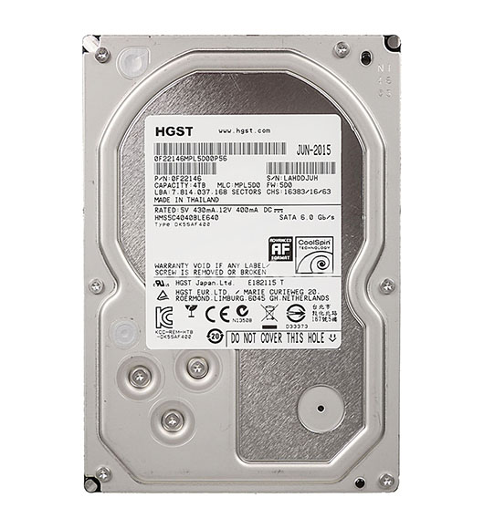 HMS5C4040BLE640 | Hitachi MegaScale DC 4000.B 4TB 5700RPM SATA 6.0Gb/s 64MB Cache 3.5-inch Internal Hard Drive